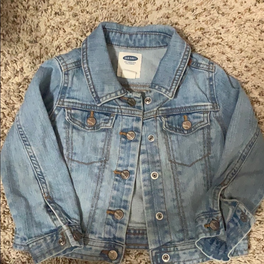 Light blue denim jacket
